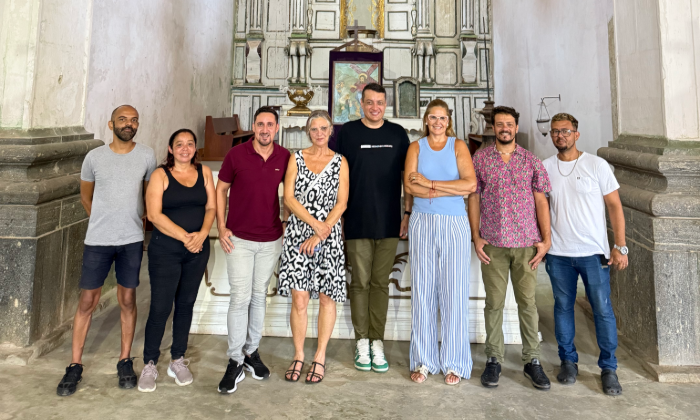 Equipe da Organização das Cidades Patrimônio Mundial visita Angra