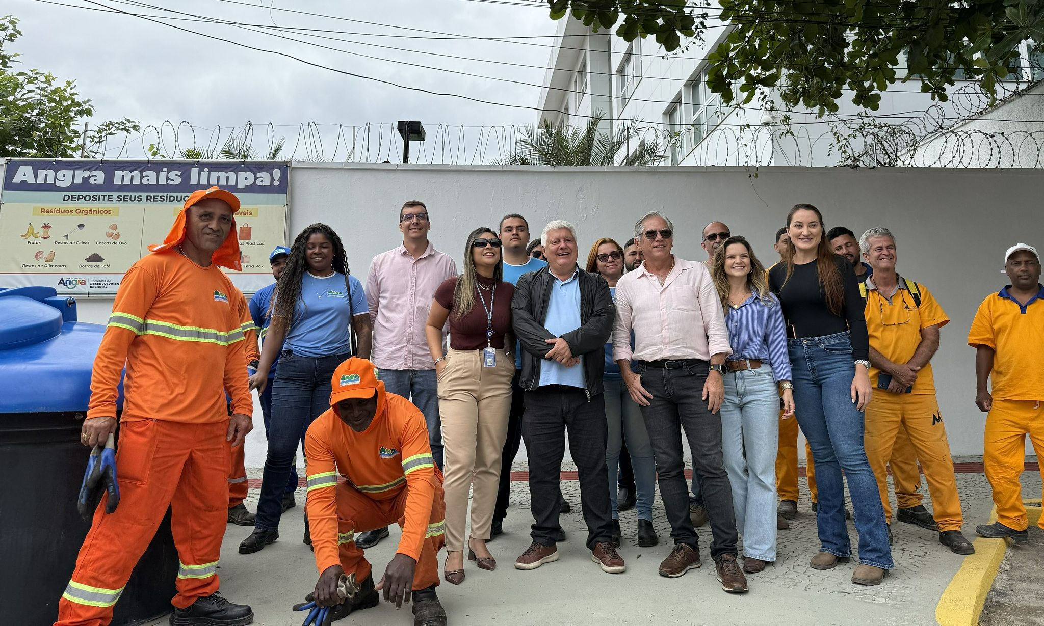 Angra dos Reis testa novo sistema de coleta de lixo