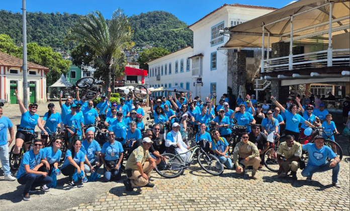Pedal da Imaculada reúne fiéis e ciclistas em manhã de fé e união em Angra