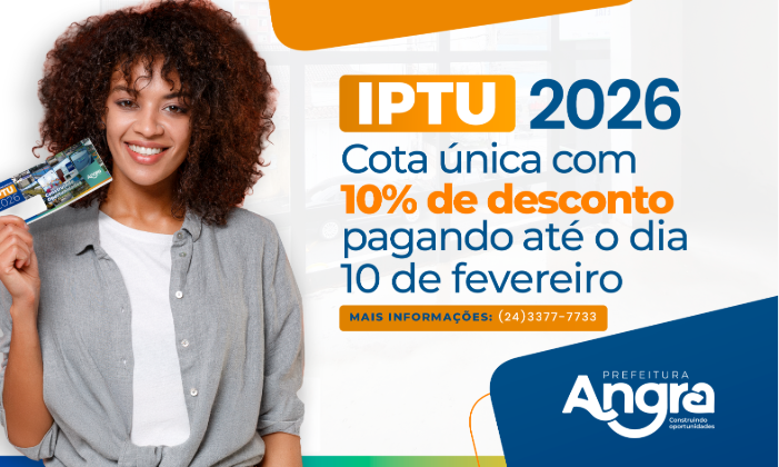 IPTU 2026: carnês começam a ser disponibilizados com 10% de desconto na cota única