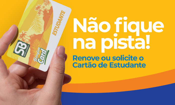 Capa da notícia: Estudantes de Angra devem se cadastrar ou recadastrar no cartão estudantil