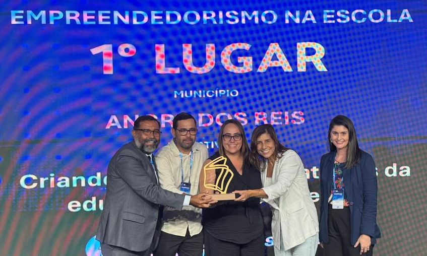 Capa da notícia: Angra vence na categoria Educação no Prêmio Sebrae Prefeitura Empreendedora