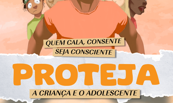 Capa da notícia: Maio Laranja mobiliza Angra com ações de conscientização e proteção à infância