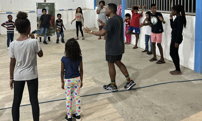 Capa da notícia: Angra promove oficina teatral inédita no Quilombo Santa Rita do Bracuí