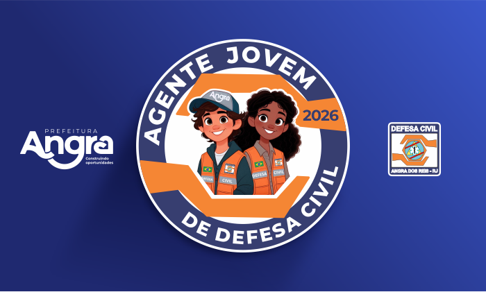 Capa da notícia: Angra divulga resultado da primeira fase do Projeto Agente Jovem de Defesa Civil 2026