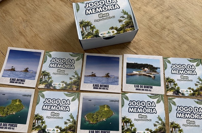 Capa da notícia: Angra lança jogos de memória e tabuleiro para educação ambiental
