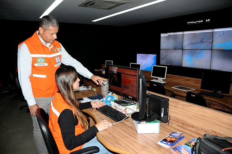 Defesa Civil realiza encontro de voluntários do Sistema de Alerta e Alarme