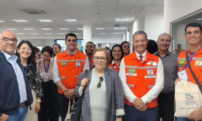 Capa da notícia: Angra compartilha experiência com alertas em seminário nacional do Cemaden