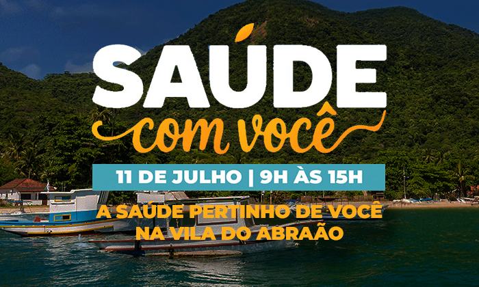 Capa da notícia: Saúde com Você leva atendimentos e serviços especializados para a Vila do Abraão