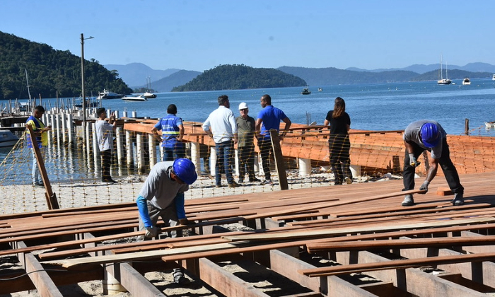 Capa da notícia: Angra avança em obras de infraestrutura na região do Bracuí, Itinga e Frade