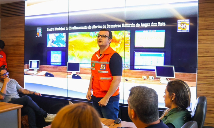Capa da notícia: Angra reforça plano preventivo diante da previsão de ventos fortes para esta sexta
