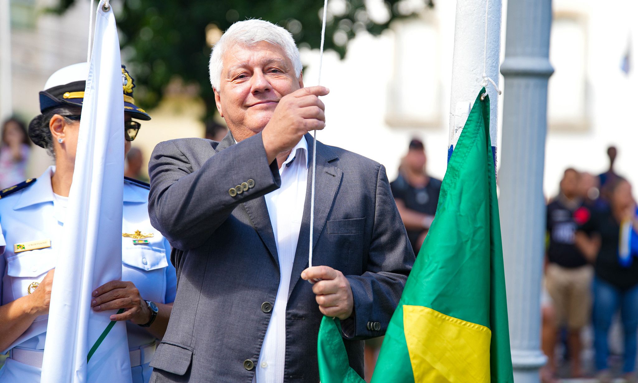 Capa da notícia: Angra abre Semana da Pátria com cerimônia na sede da Prefeitura nesta terça-feira, 1