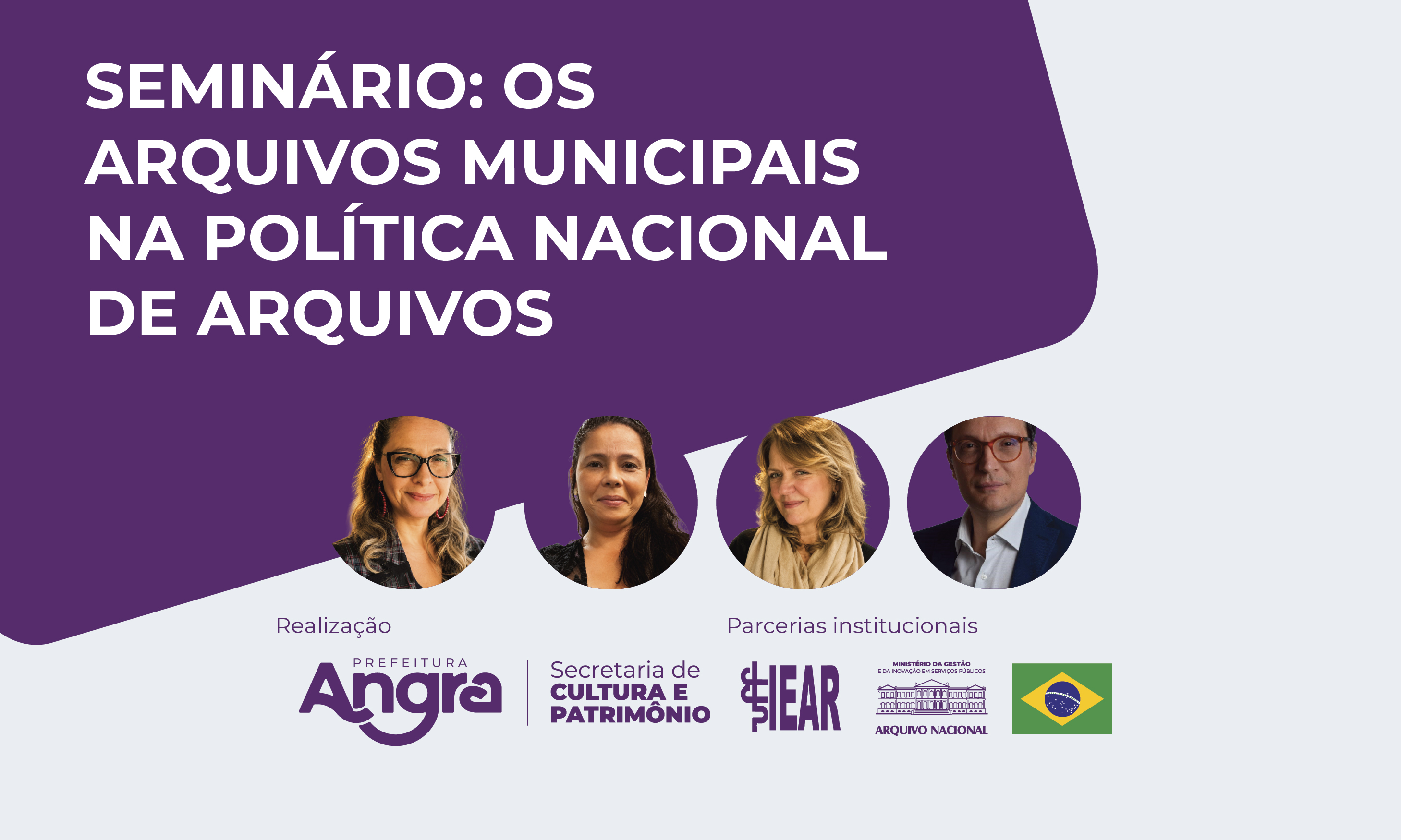 Capa da notícia: Angra promove seminário sobre arquivos municipais e preservação da memória