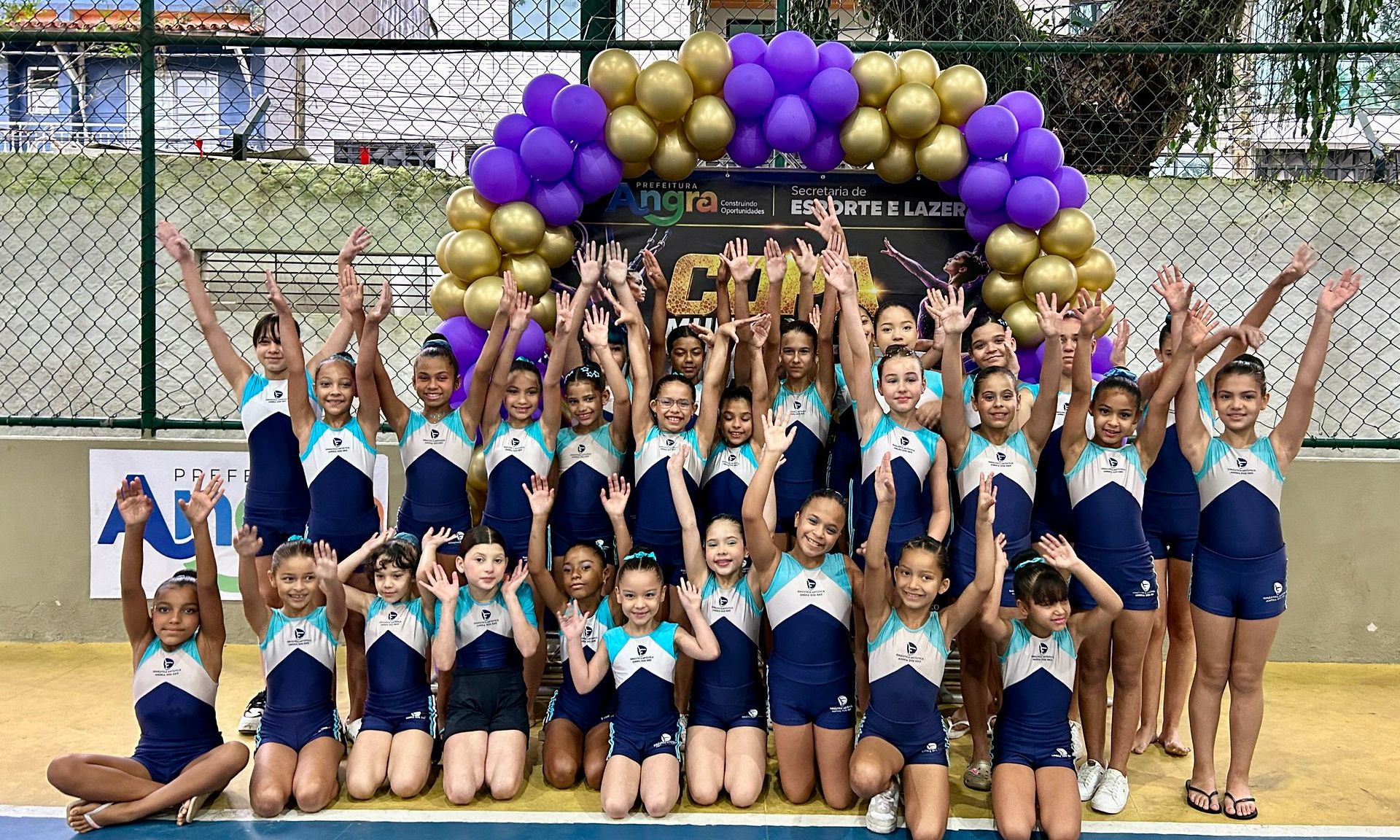 Capa da notícia: IV Copa de Ginástica Artística reúne mais de 200 atletas em Angra