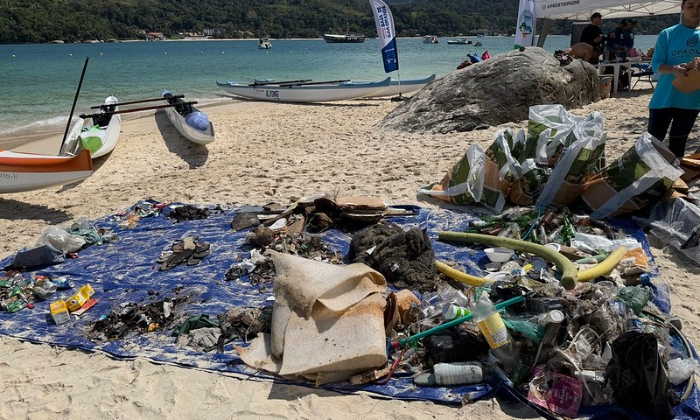 Capa da notícia: IMAAR promove primeiro “Cataguás em Ação – Remada e Limpeza de Praia”