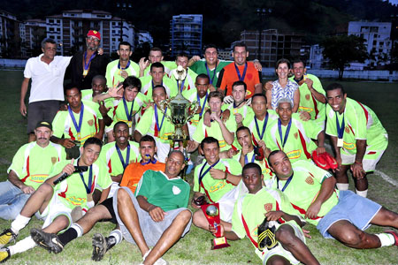 O time União é campeão do campeonato Amador de futebol