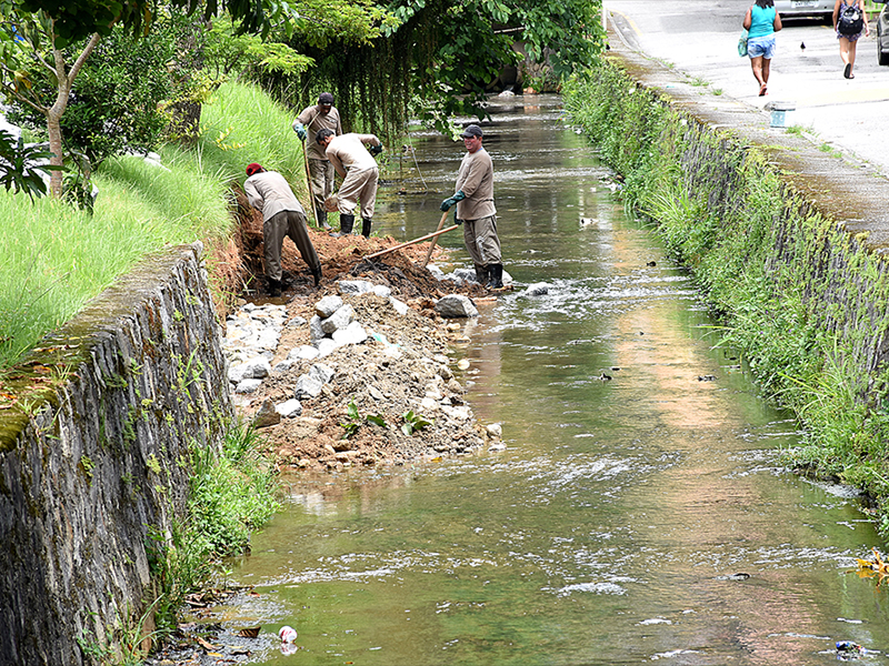 Obras do canal do Frade próximas da conclusão - Prefeitura de Angra dos Reis